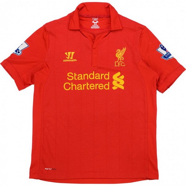 Camiseta Liverpool Primera equipación Retro 2012 2013 Rojo